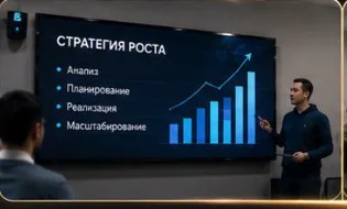 LED-экран в тренинговом центре
